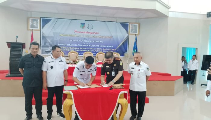 Konkep Gandeng Kejari Perkuat Sinergisitas Pendampingan Hukum