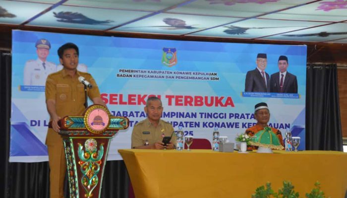 Bupati Konkep Pastikan Seleksi Terbuka JPTP Diisi Sosok Profesional