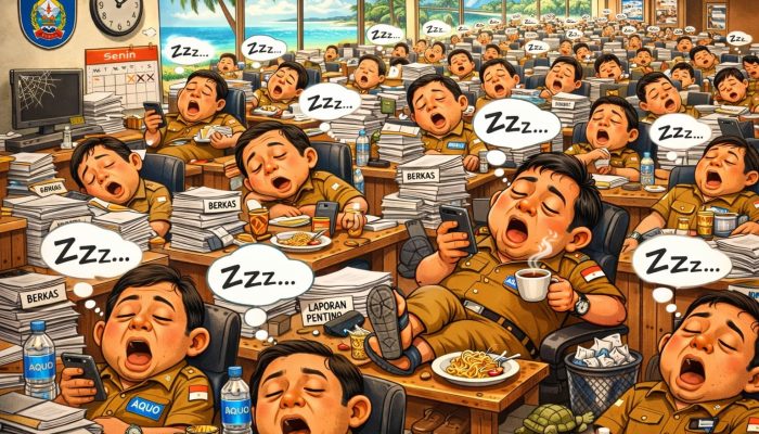 Kedisiplinan ASN Konkep Pasca Lebaran Kendor