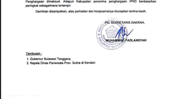 Konkep Raih Indeks Pengelolaan Keuangan Daerah Tertinggi Di Sultra Tahun 2026