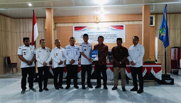 Bupati Konkep Amini 18 Rekomendasi DPRD Dalam Paripurna Penetapan LKPJ 2025