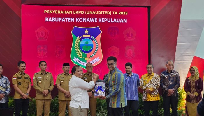 Pekan Depan, Bupati dan Ketua DPRD Konkep Diundang Terima LHP di BPK RI Perwakilan Sultra