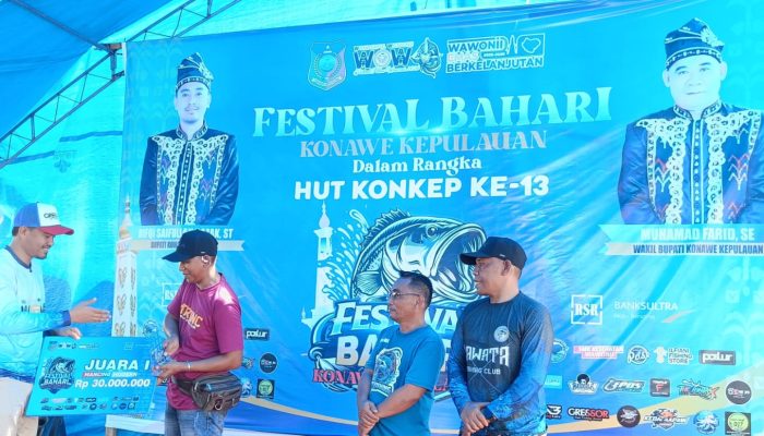 Morowali Fishing Club Jadi Jawara Festival Mekoloro