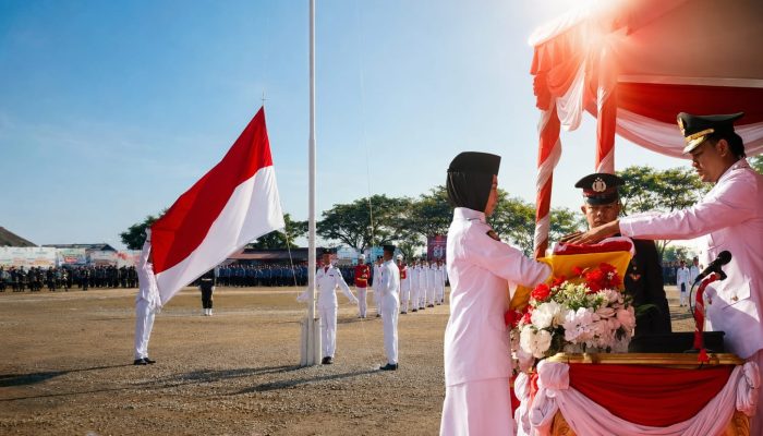 Meylan Dipercaya Bawa Baki Pada Detik-Detik Proklamasi HUT RI Ke-81 di Konkep